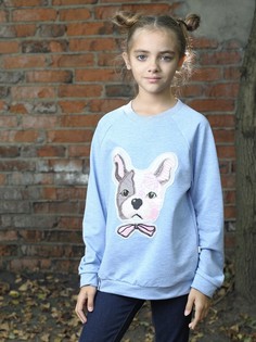 Джемпер-свитшот , из футера 2-хнитка петля и сорочечной ткани Nota Bene