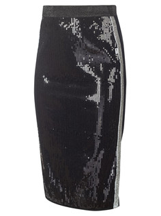 Юбка нарядная прямая с пайетками Nota Bene