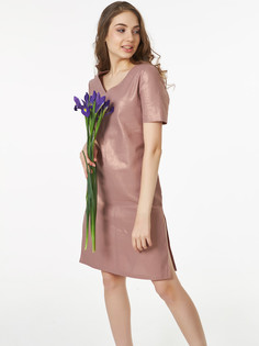 Шикарное платье льняной фактуры с мерцанием Victoria Filippova