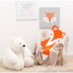 Вязаный плед