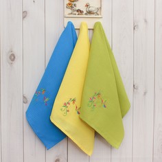 Набор вафельных полотенец Доляна