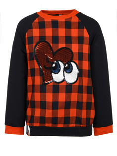 Джемпер-свитшот, из футера 2-х нитка петля и сорочечной ткани Nota Bene