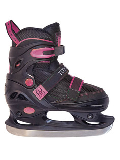 Коньки Tech Team Cubo Girl 2020 р.35-38 Black-Pink