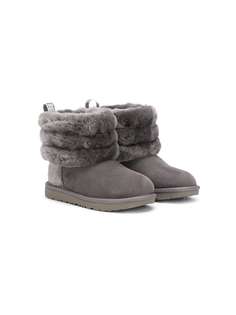 Ugg Australia Kids фактурные сапоги