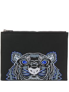 Kenzo клатч с изображением тигра