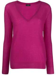 Joseph трикотажный джемпер с V-образным вырезом