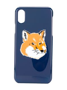 Maison Kitsuné чехол Fox Head для iPhone X