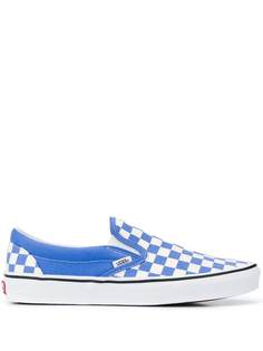 Vans слипоны в клетку