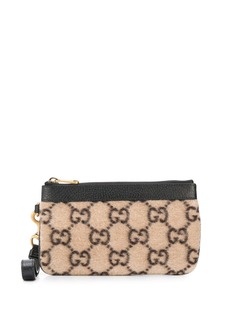 Gucci мини-клатч с узором GG Supreme