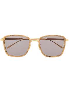 Bottega Veneta Eyewear солнцезащитные очки в квадратной оправе