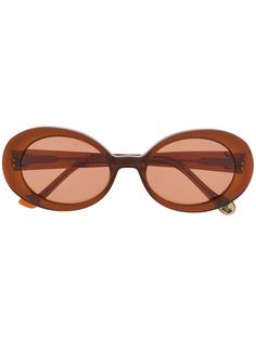 Vivienne Westwood Anglomania солнцезащитные очки в овальной оправе