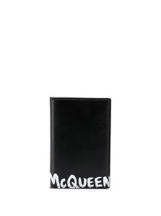 Alexander McQueen складной картхолдер с логотипом