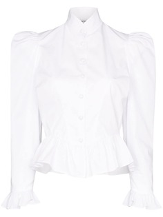 Batsheva блузка на пуговицах с высоким воротником