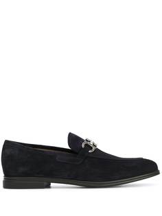 Salvatore Ferragamo лоферы с декором Gancini