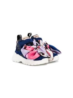 Emilio Pucci Junior кроссовки с декоративным платком