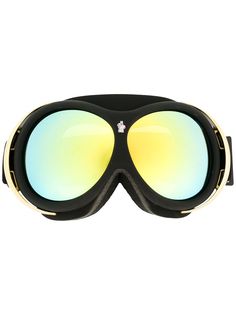 Moncler Eyewear очки-маска с зеркальными линзами