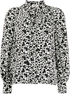 Zadig&Voltaire блузка с принтом
