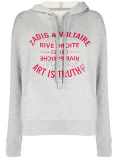 Zadig&Voltaire худи с принтом Art is Truth