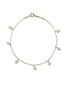 Mizuki золотой браслет с жемчугом