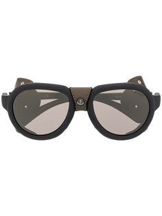 Moncler Eyewear декорированные солнцезащитные очки