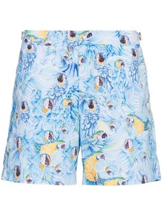 Orlebar Brown пляжные шорты Bulldog Parrot