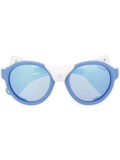 Moncler Eyewear солнцезащитные очки со вставками