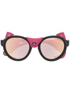 Moncler Eyewear солнцезащитные очки со вставками