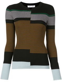 Proenza Schouler White Label пуловер тонкой вязки в рубчик