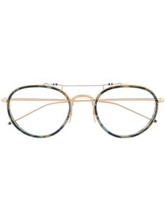 Thom Browne Eyewear очки черепаховой расцветки