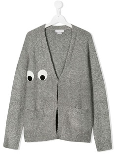 Stella McCartney Kids кардиган Googly Eyes