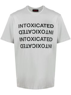 Intoxicated футболка Mirror с логотипом