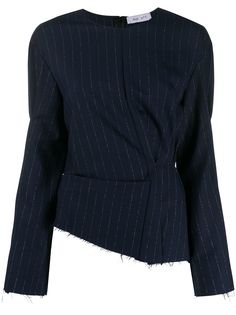 Act N°1 джемпер асимметричного кроя в полоску