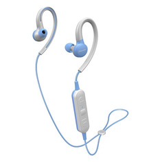 Гарнитура Pioneer SE-E6BT-L, Bluetooth, вкладыши, синий/серый