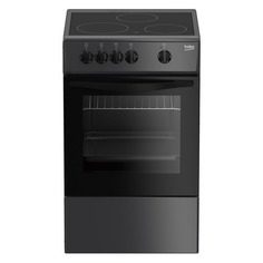 Электрическая плита Beko FCS47007A, стеклокерамика, антрацит