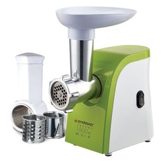 Мясорубка ENDEVER Sigma 44, белый / зеленый