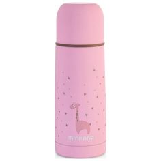 Посуда для детей Miniland Silky Thermos 350мл Pink (89217)