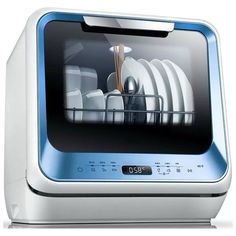 Посудомоечная машина (45 см) Midea MCFD 42900 BL MINI