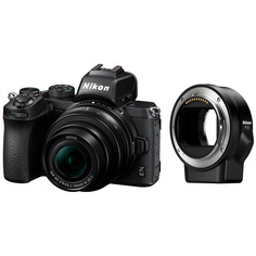 Фотоаппарат системный Nikon Z 50 + NIKKOR Z DX 16-50mm VR + FTZ Z 50 + NIKKOR Z DX 16-50mm VR + FTZ
