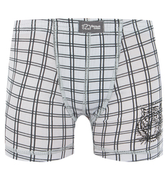 Трусы Белый Слон, цвет: серый/черный