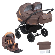 Коляска 2 в 1 Glory Sofia Duo New для двойни