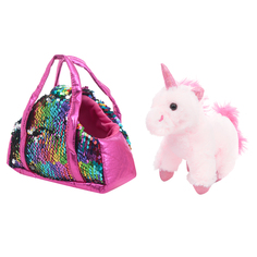 Мягкая игрушка Игруша Единорог в сумке