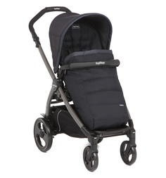 Прогулочная коляска Peg-Perego Book Plus Pop Up Completo с шасси Book Plus 51 Jet, цвет: синий
