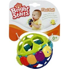 Развивающая игрушка Bright Starts Гибкий шарик, 11 см