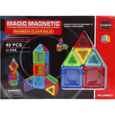 Магнитный конструктор Наша Игрушка (40 дет.)