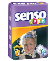 Подгузники Senso Baby Maxi (7-18 кг) шт.
