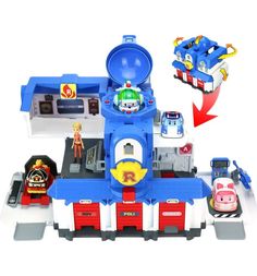 Игровой набор Robocar Poli Штаб-квартира