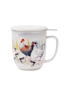 Кружка с ситечком и подставкой Ashdene