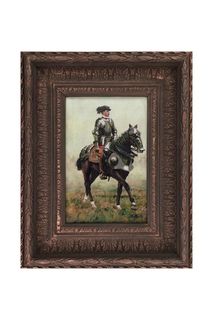 Картина "Воин на коне" Glasar