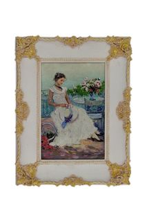 Картина "Девушка у моря" Glasar