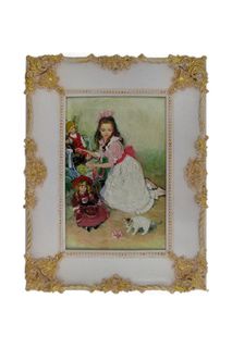 Картина "Девочка с котенком" Glasar